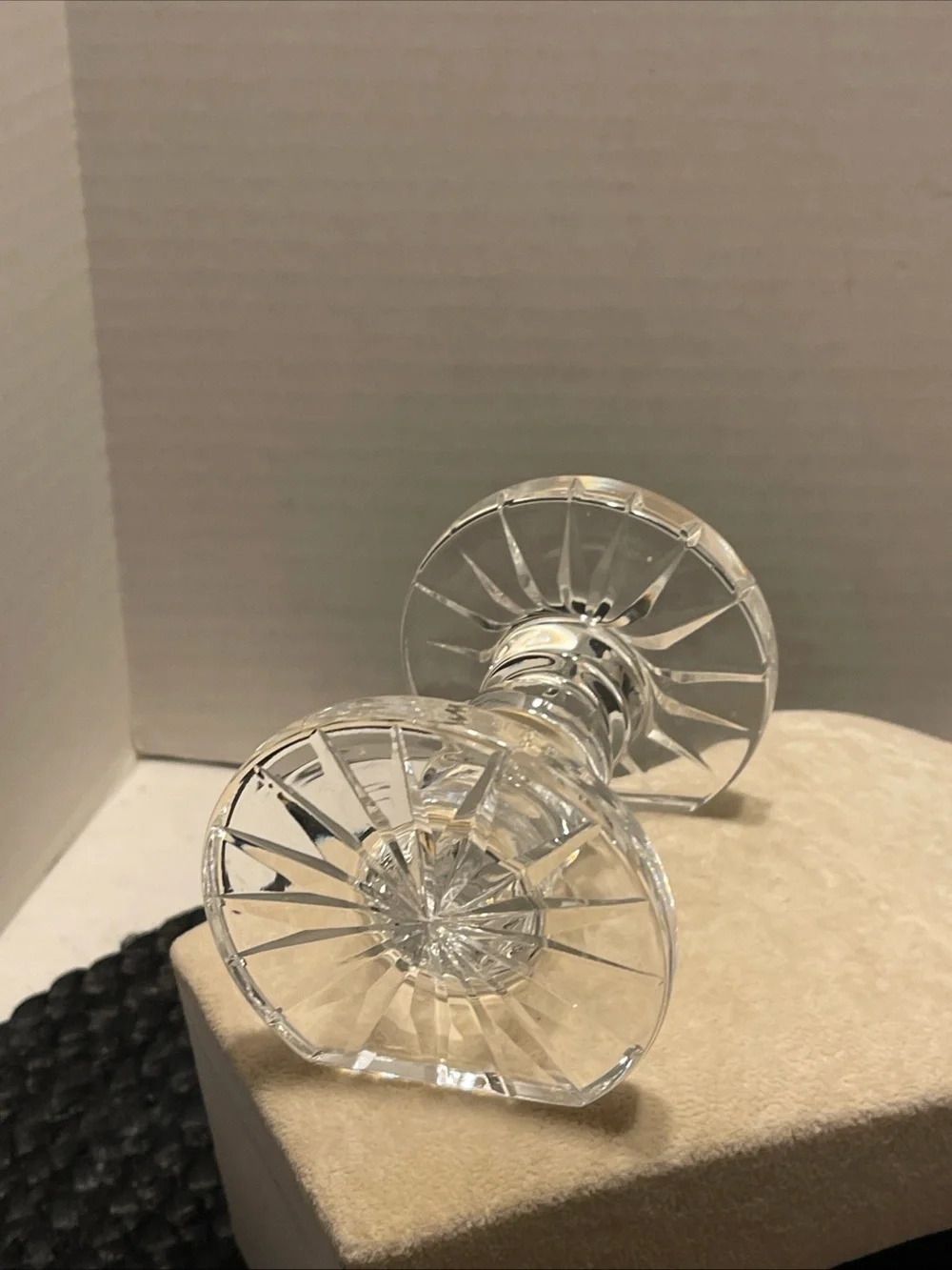 Vintage Crystal Waterford knife rest